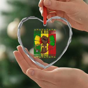 Breaking Every Chain Heart Crystal Glass Ornament Black History Medical Professional Gift TS12 Print Your Wear