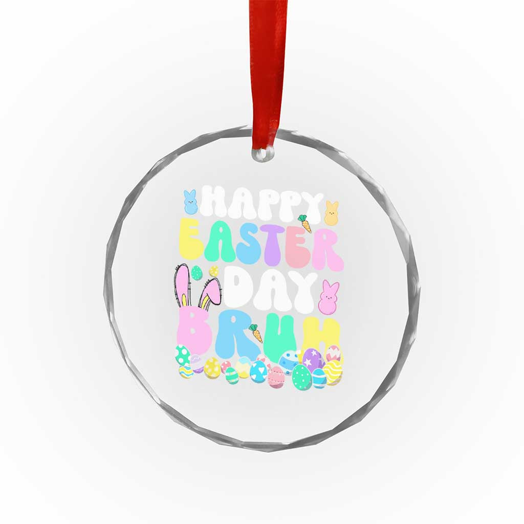 Bruh Easter Crystal Glass Ornament Teens Boys Kids Cute Bunny Eggs TS10 Print Your Wear