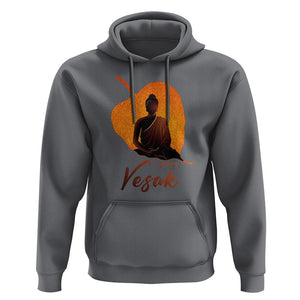 Buddhism Hoodie Happy Vesak Buddha Zen Yoga TS09 Charcoal Printyourwear