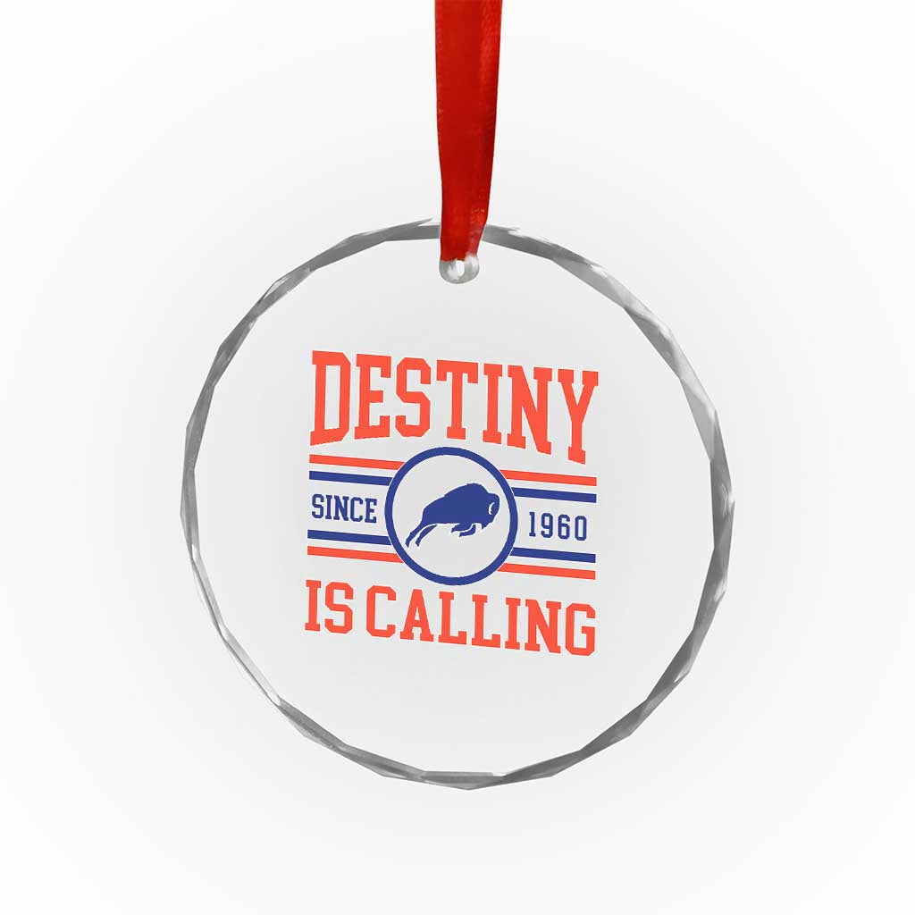 Buffalo Football Crystal Glass Ornament Funny Vintage 90s Bills Fan TS10 Print Your Wear