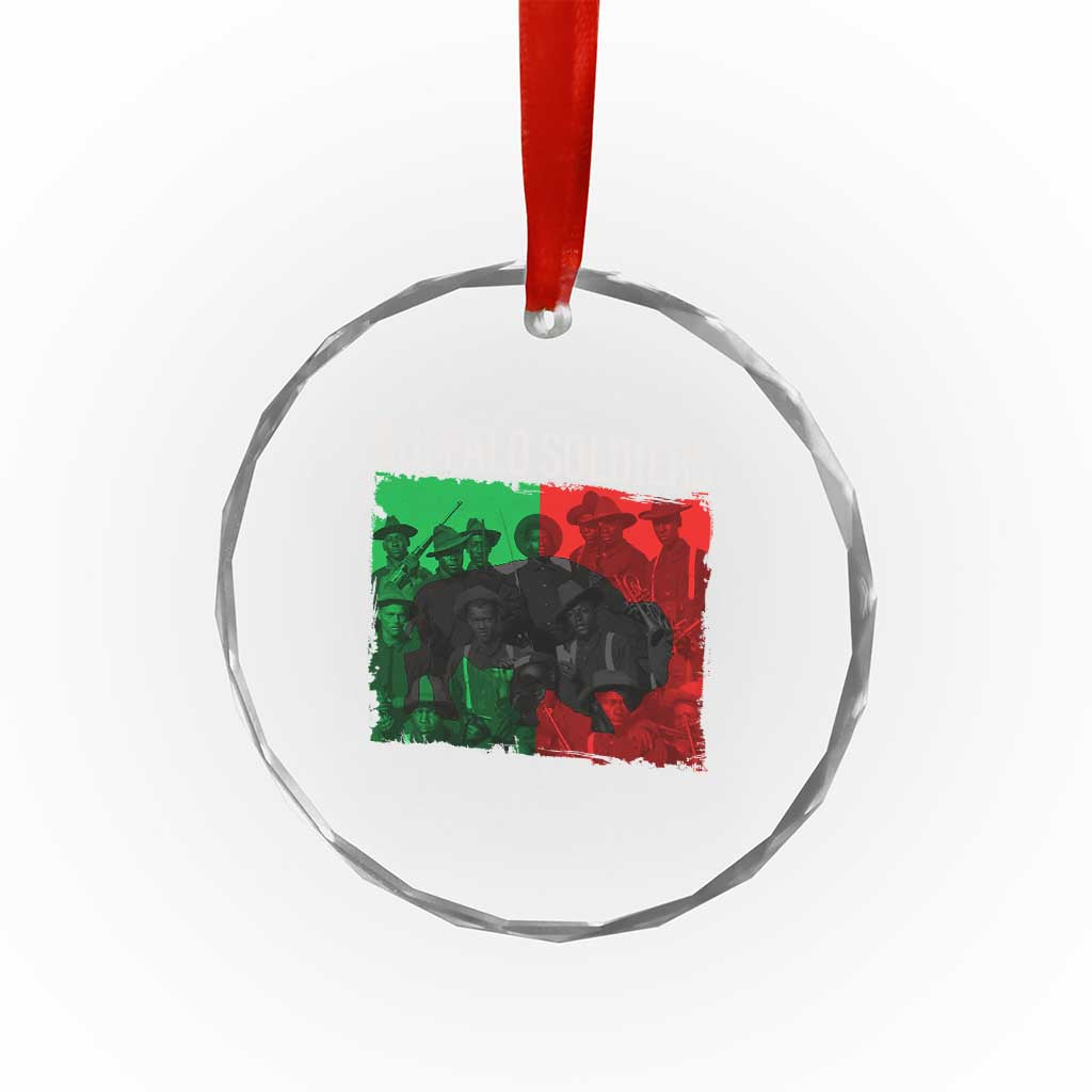 Buffalo Soldiers Crystal Glass Ornament 9th and 10th Cavalry Afro African American Heros TS10 Print Your Wear