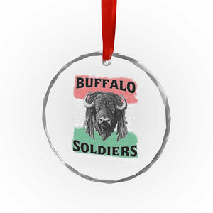 Buffalo Soldiers Crystal Glass Ornament Retro African American Black History TS10 Print Your Wear