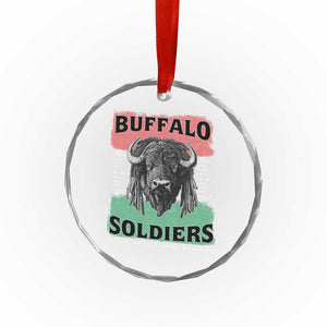 Buffalo Soldiers Crystal Glass Ornament Retro African American Black History TS10 Print Your Wear
