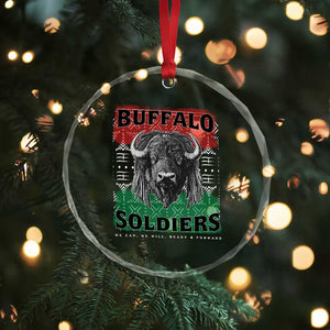 Buffalo Soldiers Crystal Glass Ornament Retro African American Black History TS10 Print Your Wear