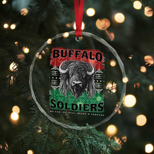 Buffalo Soldiers Crystal Glass Ornament Retro African American Black History TS10 Print Your Wear
