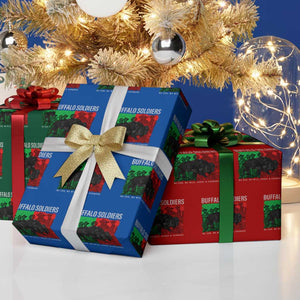 Buffalo Soldiers Wrapping Paper Roll 9th and 10th Cavalry Afro African American Heros TS10 Print Your Wear