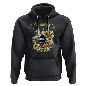 Bumblebee New Mom Hoodie Mommy To Be Pregnancy Announcement First Mother's Day TS02 Black Printyourwear