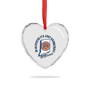 But This Is Indiana Basketball Heart Crystal Glass Ornament Indy Hoops Pride Sport Lover TS02 Print Your Wear