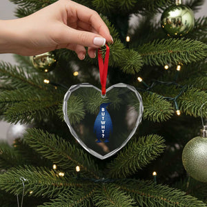 But Why Penguin Heart Crystal Glass Ornament Funny Nihilist Hiking Meme TS14 Print Your Wear