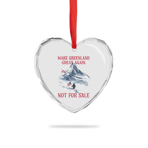But Why Penguin Heart Crystal Glass Ornament Trump Nihilist Penguin Minimal Political Meme TS14 Print Your Wear