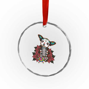 Calavera Chihuahua Crystal Glass Ornament Pinata Dia De Los Muertos Mexican TS14 Print Your Wear