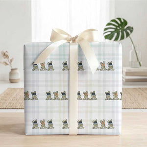 Camo Easter Bunny Wrapping Paper Roll Funny Hunter Easter Gift TS12 White Plaid Print Your Wear