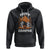 Camping Hoodie Happy Camper Funny Bear Campfire TS09 Black Printyourwear