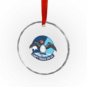 Can Not Tread On Us Crystal Glass Ornament Common Loon No Ice Please TS12 Print Your Wear