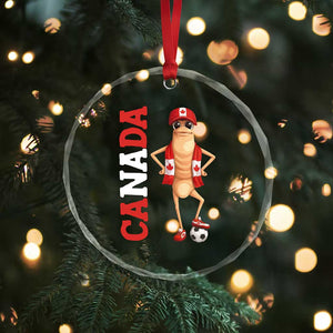 Canada Soccer Fan Marcus The Worm Crystal Glass Ornament Country Football Gift TS12 Print Your Wear