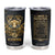 Cancer Zodiac Tumbler Cup Celestial Constellation Astrology Horoscope Galaxy TB02 Black Printyourwear