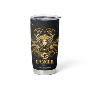 Cancer Zodiac Tumbler Cup Celestial Constellation Astrology Horoscope Galaxy TB02 Printyourwear