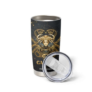 Cancer Zodiac Tumbler Cup Celestial Constellation Astrology Horoscope Galaxy TB02 Printyourwear
