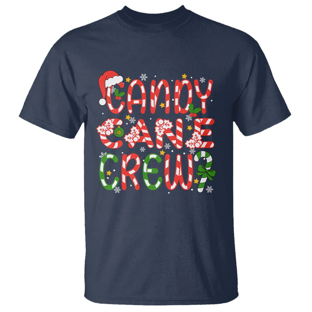 Candy Cane Crew Friend Squad Matching Christmas T Shirt TS09 Printyourwear