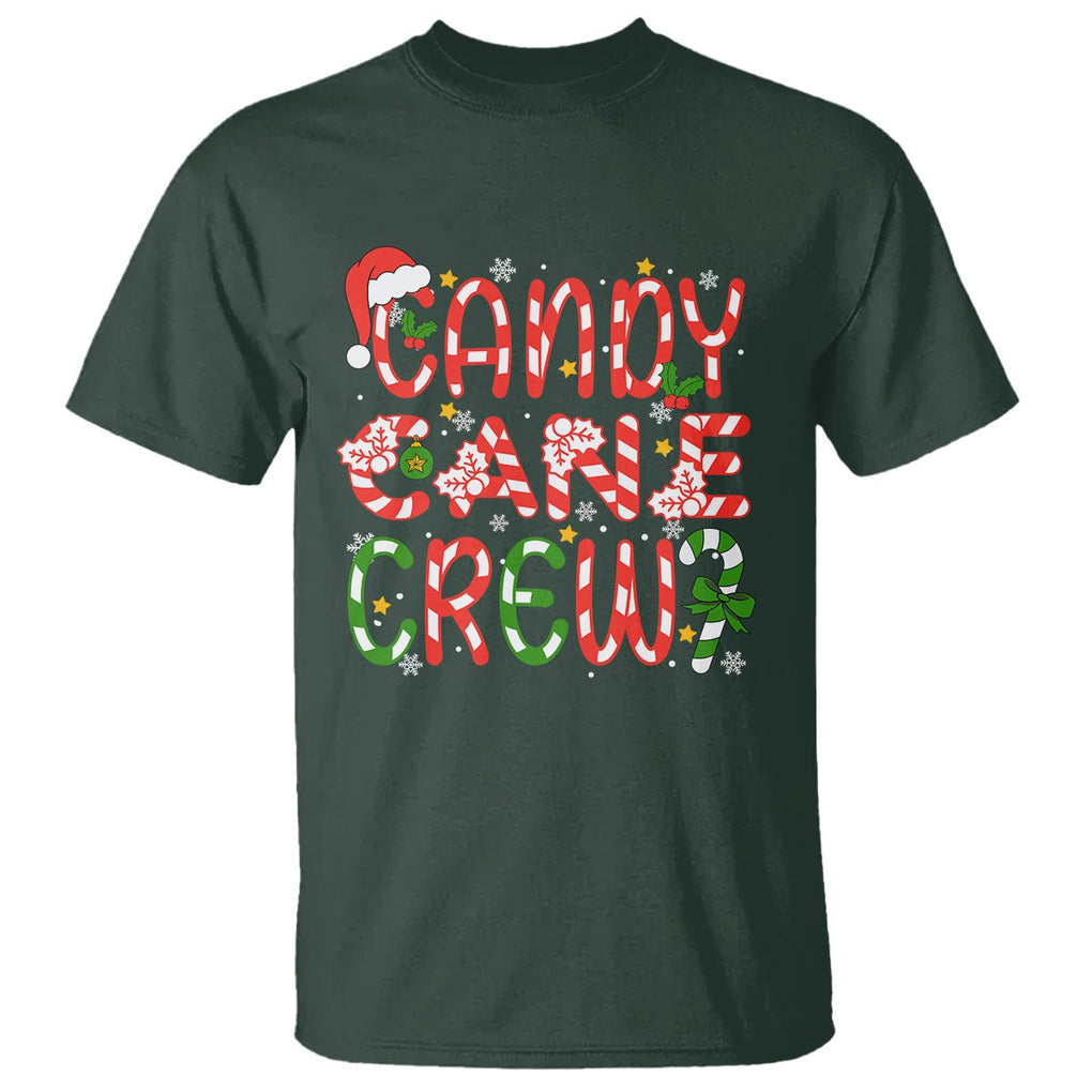Candy Cane Crew Friend Squad Matching Christmas T Shirt TS09 Printyourwear