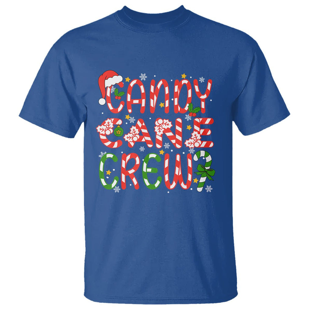 Candy Cane Crew Friend Squad Matching Christmas T Shirt TS09 Printyourwear