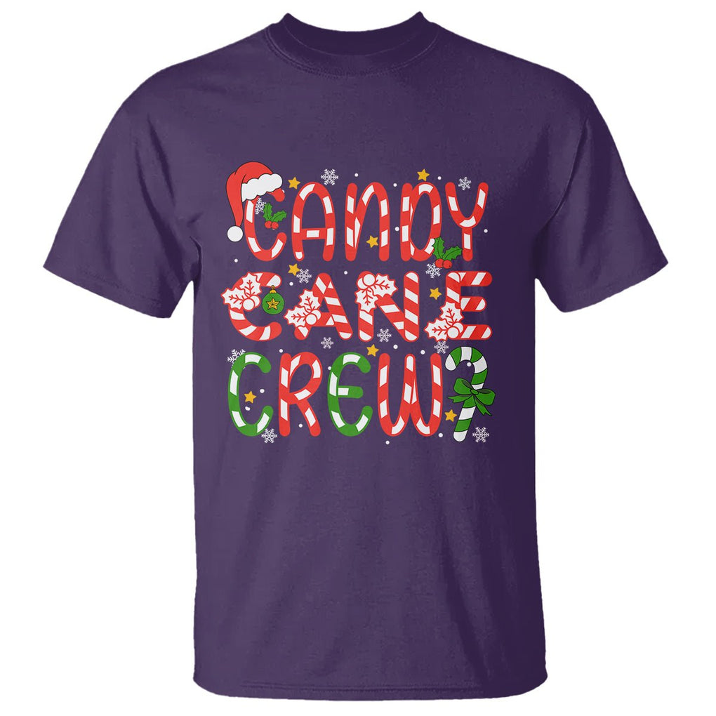 Candy Cane Crew Friend Squad Matching Christmas T Shirt TS09 Printyourwear