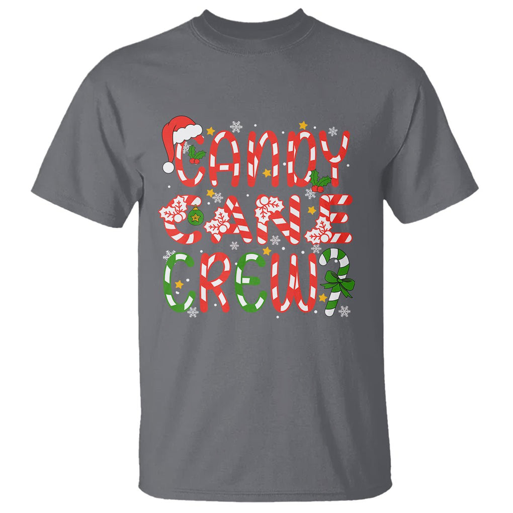 Candy Cane Crew Friend Squad Matching Christmas T Shirt TS09 Printyourwear