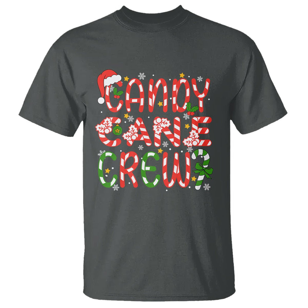 Candy Cane Crew Friend Squad Matching Christmas T Shirt TS09 Printyourwear