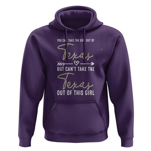 Can't Take The Texas Out Of This Girl Hoodie TS09 Purple Print Your Wear
