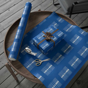 Carl's A Mess Wrapping Paper Roll Reality TV Funny Meme TS10 Blue Print Your Wear