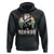 Cat Lover Hoodie Meowdy Funny Howdy Retro Vintage Cowboy Hat TS11 Black Print Your Wear
