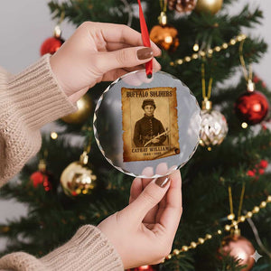 Cathay Williams Crystal Glass Ornament Buffalo Soldier First African American Female Soldier TS10 Print Your Wear