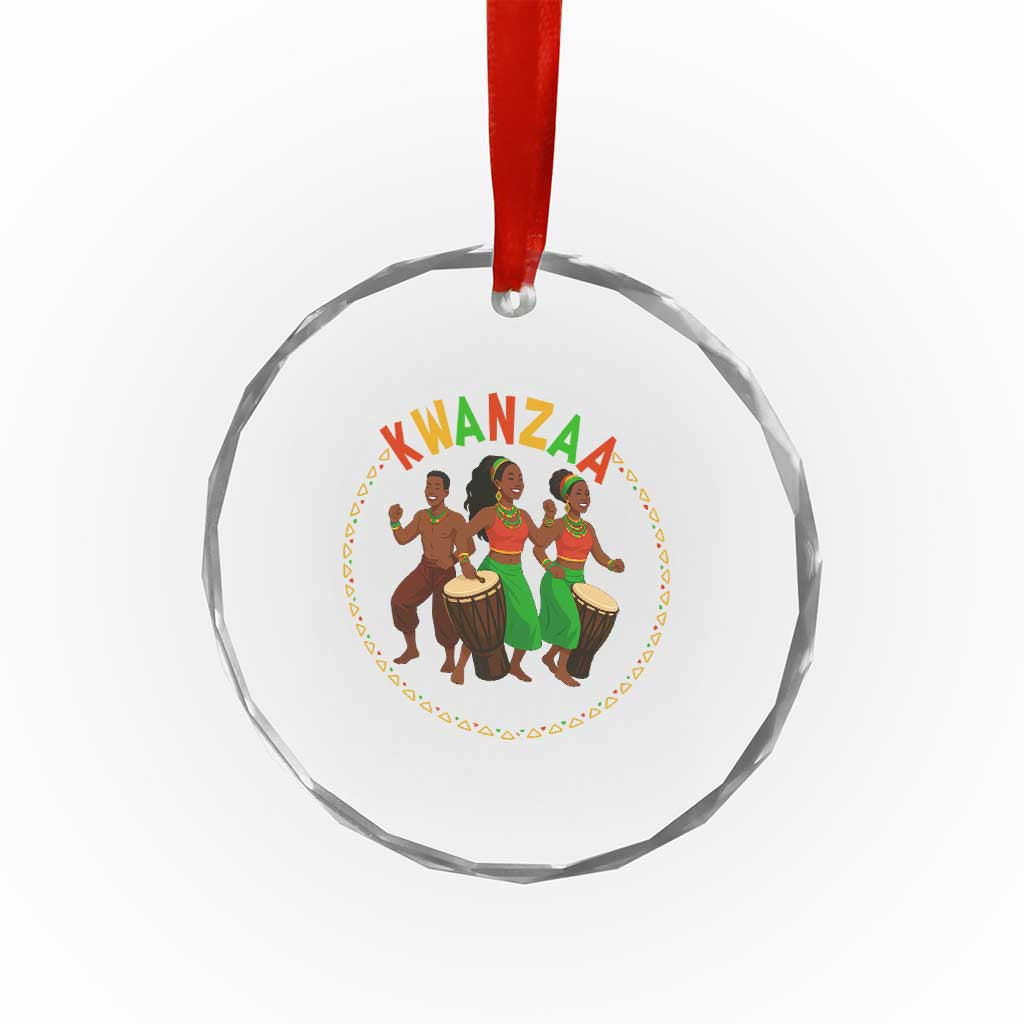 Celebrate Kwanzaa Together African Culture Dance Gift Crystal Glass Ornament TS12 Print Your Wear
