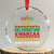 Celebrating Kwanzaa Never Forget Where You Come From Kinara Candle Crystal Glass Ornament TS11 Transparent Glass 3'' Circle Print Your Wear