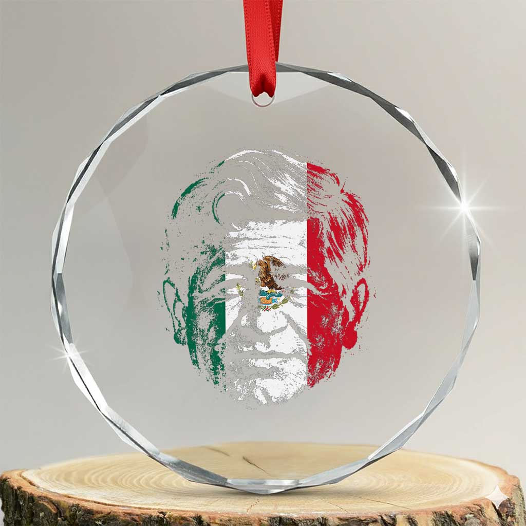 Cesar Chavez Day Mexican American Pride Crystal Glass Ornament TS14 Transparent Glass 3'' Circle Print Your Wear
