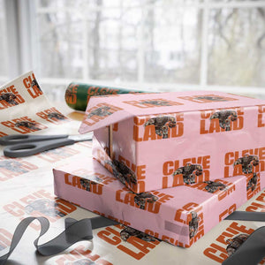 CFBB Midwest Football Player Gift Wrapping Paper Roll TS12 Light Pink Print Your Wear