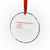 Charlie Kirk Memorial Crystal Glass Ornament Freedom Shouldnt Cost This Much TS10 Transparent Glass 3'' Circle Print Your Wear