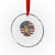 Charlie Kirk Memorial Crystal Glass Ornament They Can Silence One But They Cant Silence Us All TS11 Transparent Glass 3'' Circle Print Your Wear