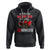 CHD Awareness Hoodie In February We Go Red Support Heart Disease Warrior TS02 Black Printyourwear