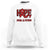 CHD Awareness Sweatshirt Hope For A Cure Heart Disease CHD Awareness Red Ribbon TS02 White Printyourwear