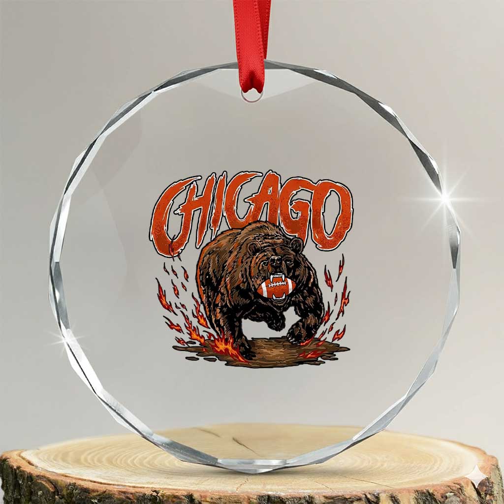 Funny CFBF Crystal Glass Ornament Gift For Sports Lovers TS12 Transparent Glass 3'' Circle Print Your Wear