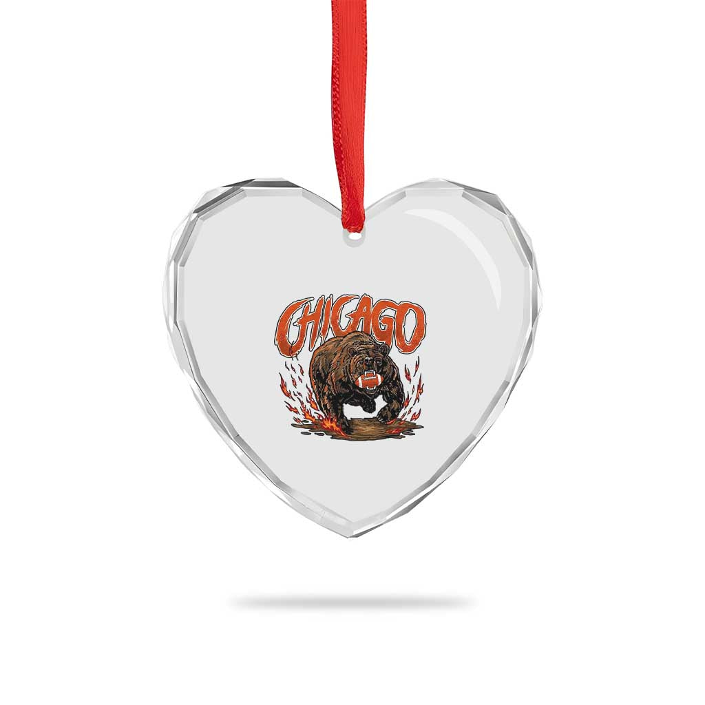 Funny CFBF Heart Crystal Glass Ornament Gift For Sports Lovers TS12 Print Your Wear