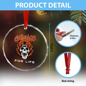 CFB Lover Crystal Glass Ornament Bear Skull Gothic Fan Gift TS12 Print Your Wear