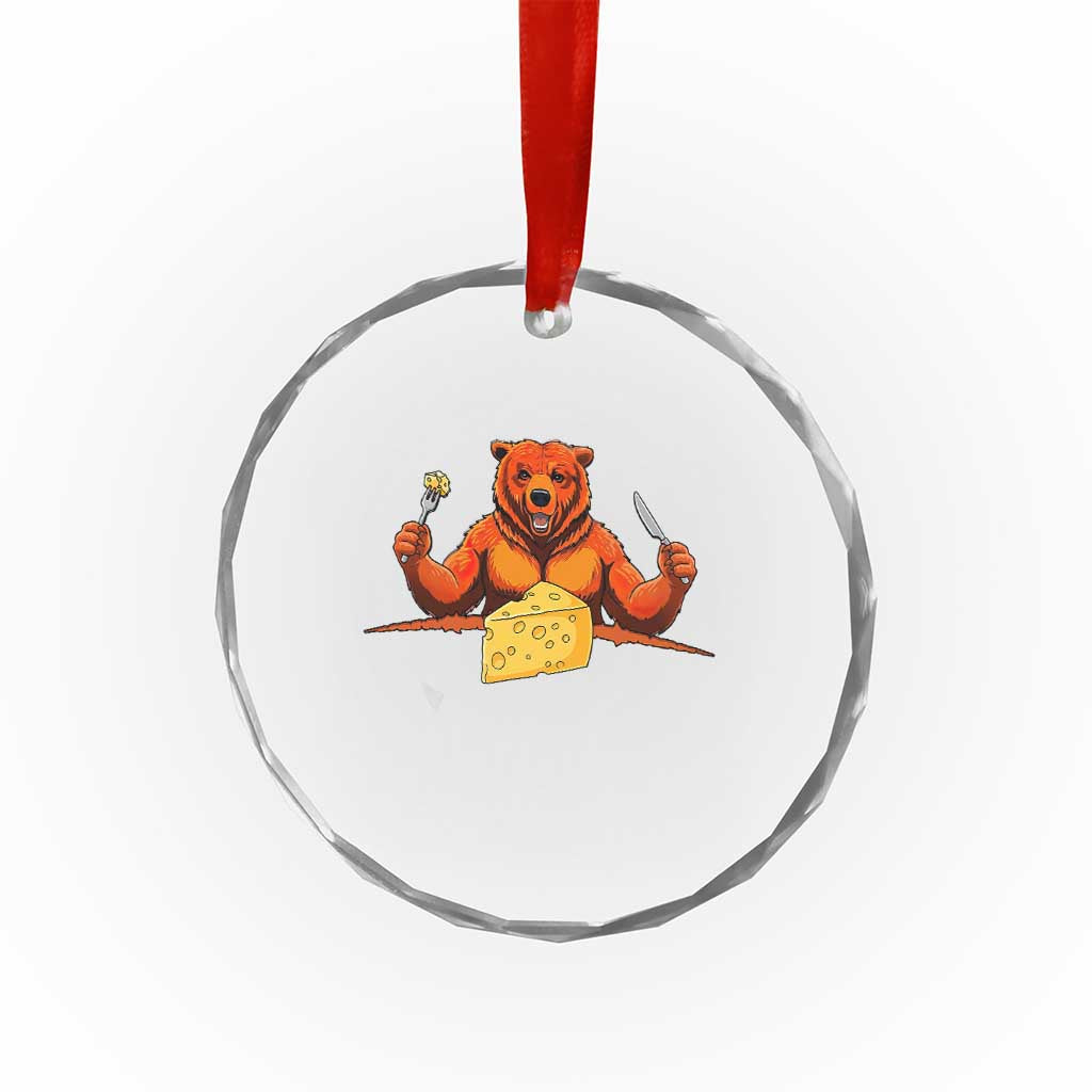 Football Rival Gift Crystal Glass Ornament Funny Br Eating CHZ TS12 Print Your Wear
