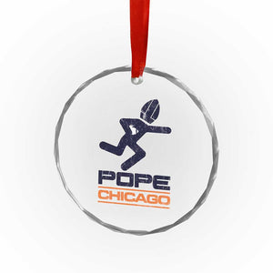 Chicago Pope Leo XIV American Football Crystal Glass Ornament TS11 Print Your Wear