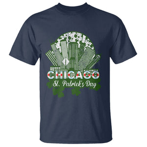 Chicago St Patrick's Day T Shirt South Side Irish American Pride TS02 Navy Printyourwear
