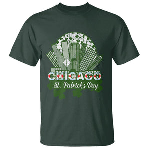 Chicago St Patrick's Day T Shirt South Side Irish American Pride TS02 Dark Forest Green Printyourwear