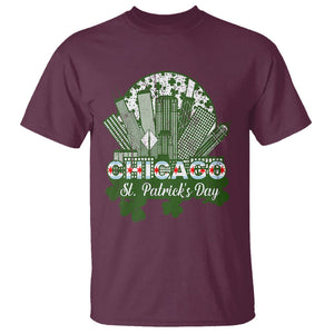 Chicago St Patrick's Day T Shirt South Side Irish American Pride TS02 Maroon Printyourwear