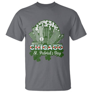 Chicago St Patrick's Day T Shirt South Side Irish American Pride TS02 Charcoal Printyourwear