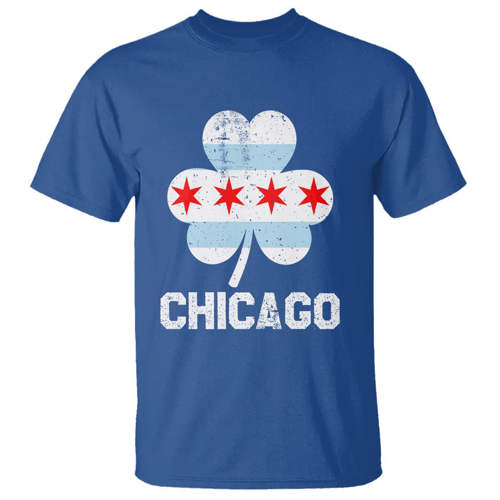 Chicago St Patrick's Day T Shirt South Side Irish Pride Shamrock TS02 Royal Blue Printyourwear